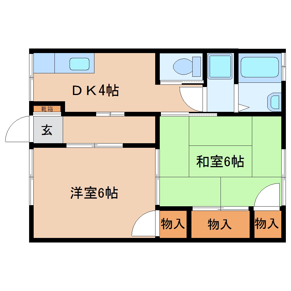 静岡駅 バス15分  富士見台・駿河総合高校入口下車：停歩5分 2階の物件間取画像