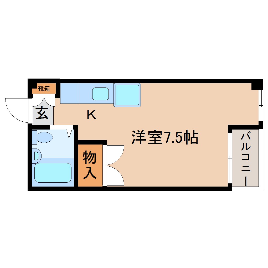 物件間取画像