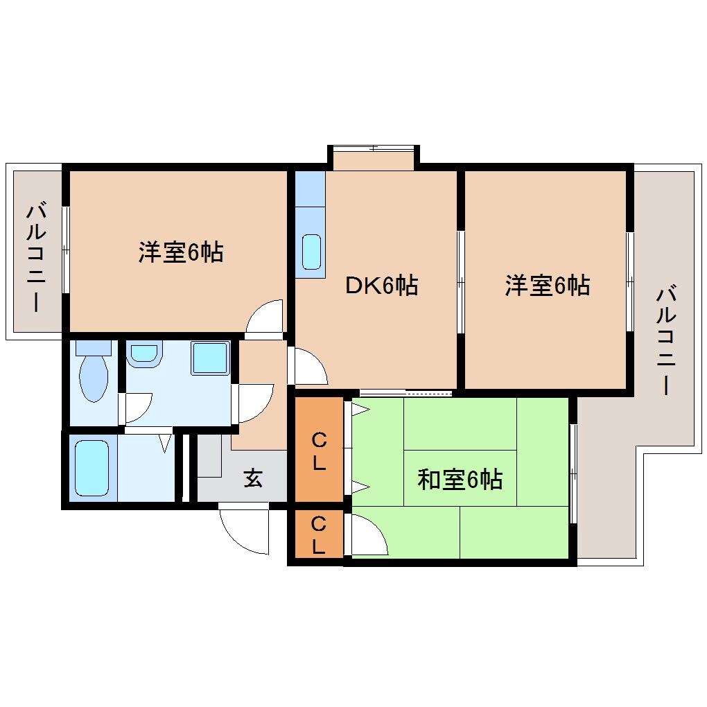 藤枝駅 バス8分  高柳三丁目下車：停歩10分 3階の物件間取画像