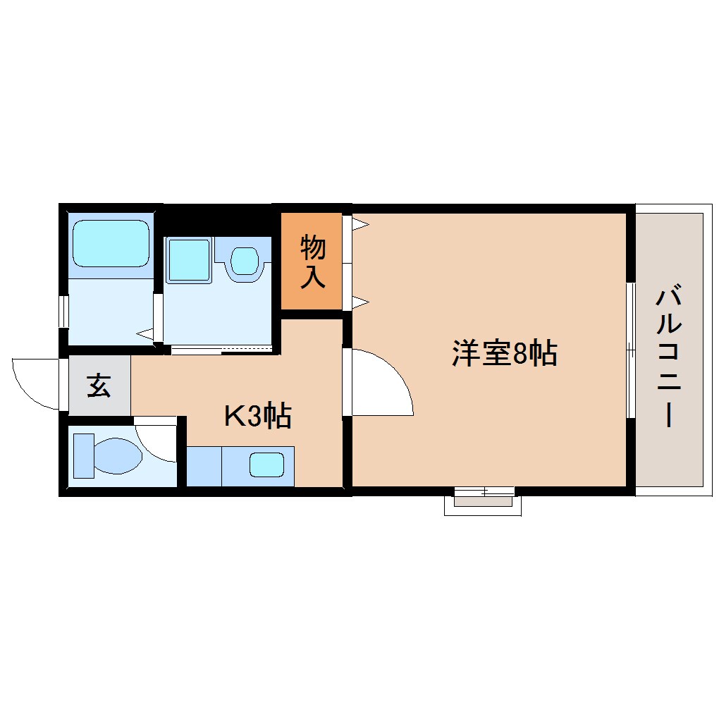 静岡駅 バス7分  馬渕四丁目下車：停歩2分 2階の物件間取画像