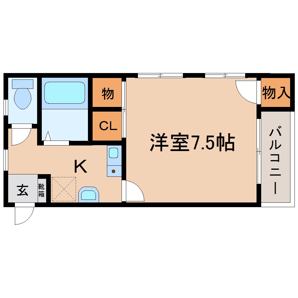 物件間取画像