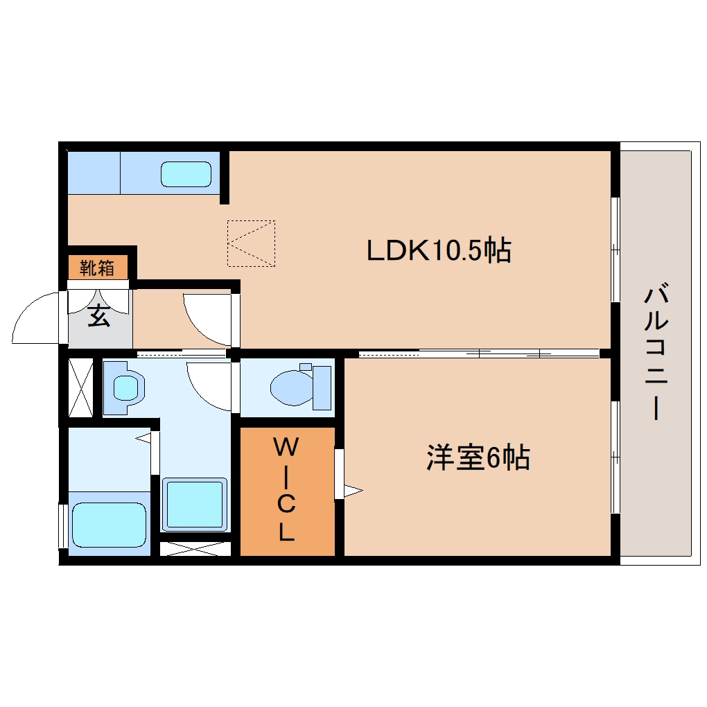 静岡駅 バス23分  大谷下車：停歩4分 1階の物件間取画像