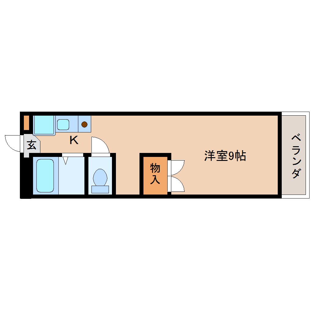 静岡駅 バス14分  静岡総合庁舎前下車：停歩8分 4階の物件間取画像