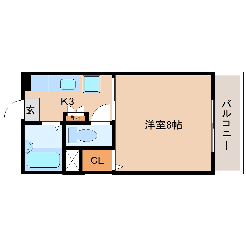 静岡駅 バス24分  片山下車：停歩3分 2階の物件間取画像