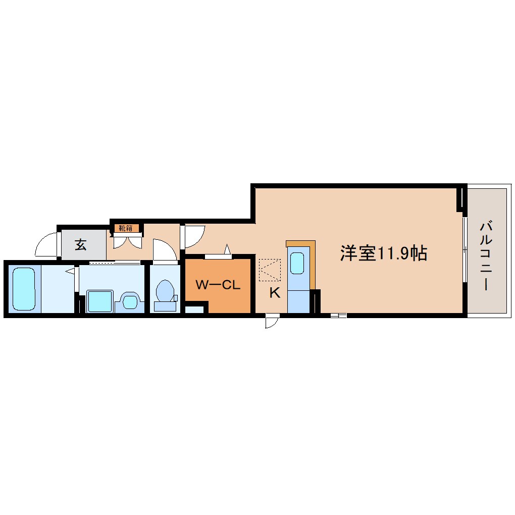 静岡駅 バス11分  中田4丁目下車：停歩3分 1階の物件間取画像