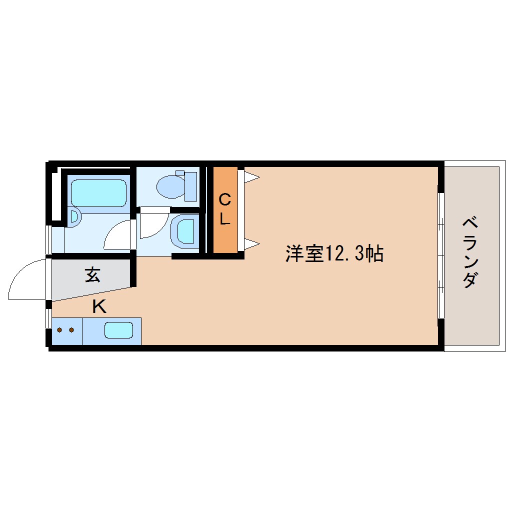 焼津駅 徒歩9分 2階の物件間取画像