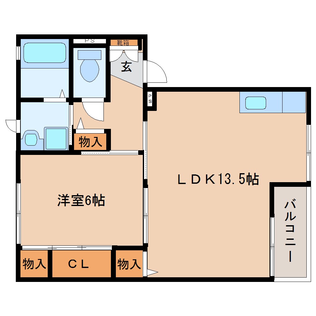 静岡駅 バス13分  西中原下車：停歩4分 1階の物件間取画像