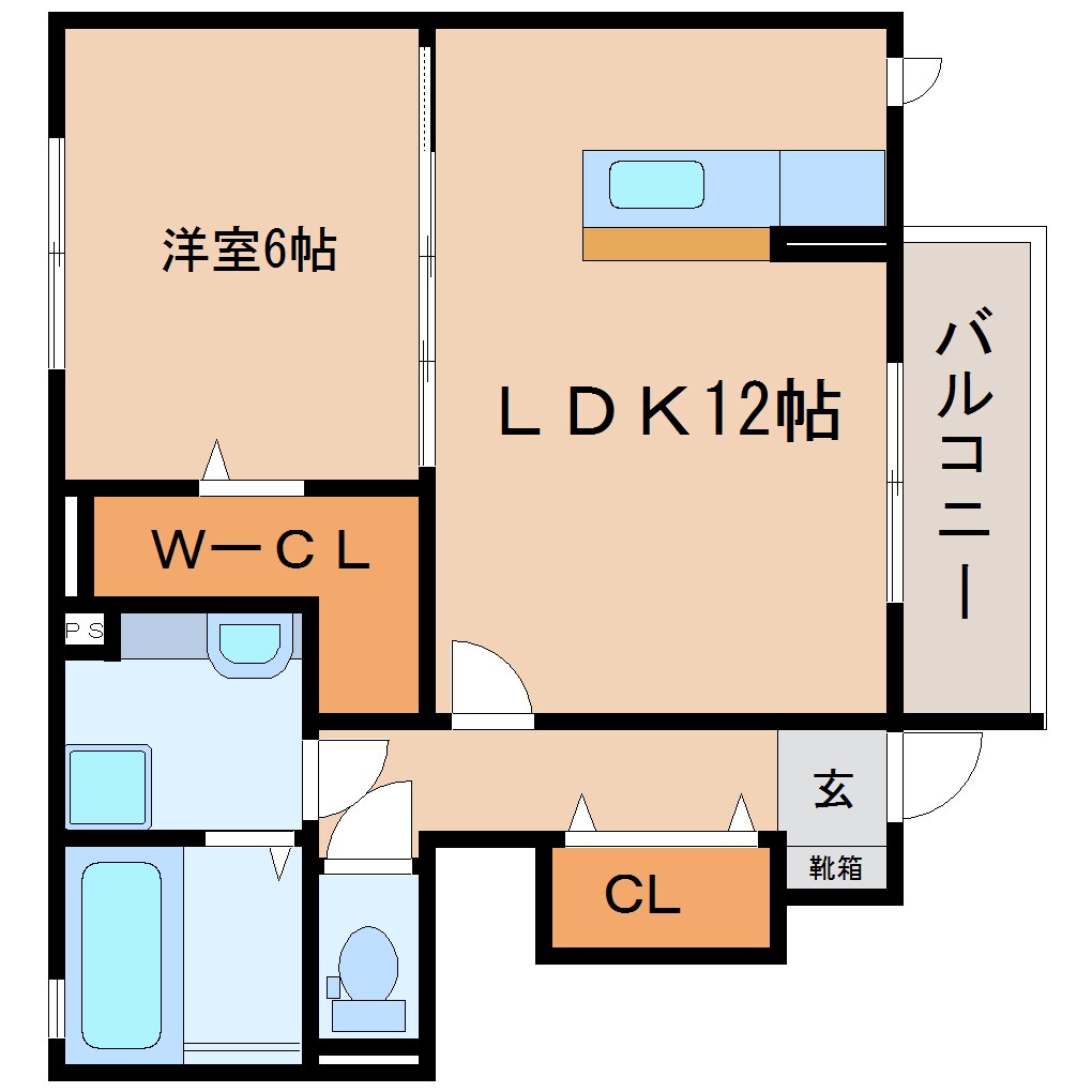 西焼津駅 徒歩21分 1階の物件間取画像