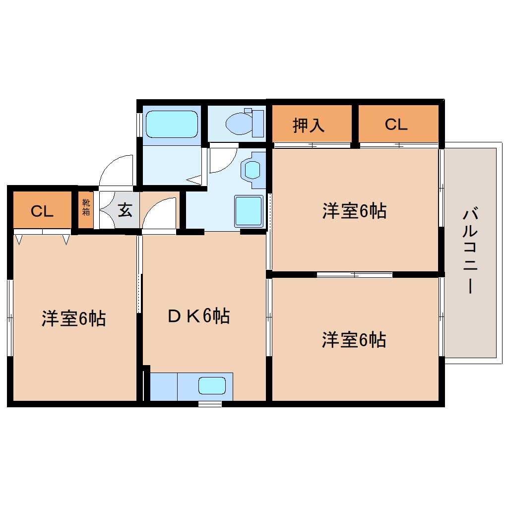 藤枝駅 バス19分  瀬古下車：停歩2分 1階の物件間取画像