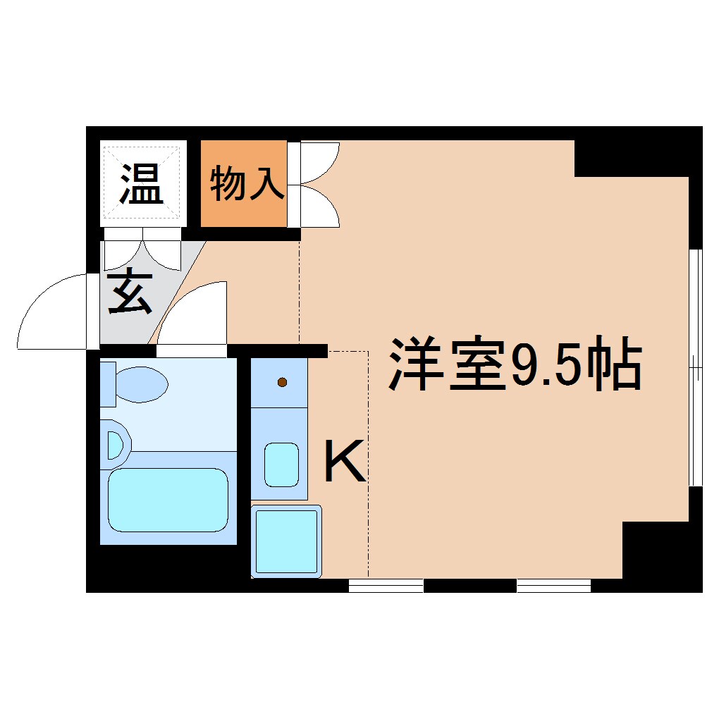 静岡駅 徒歩5分 5階の物件間取画像