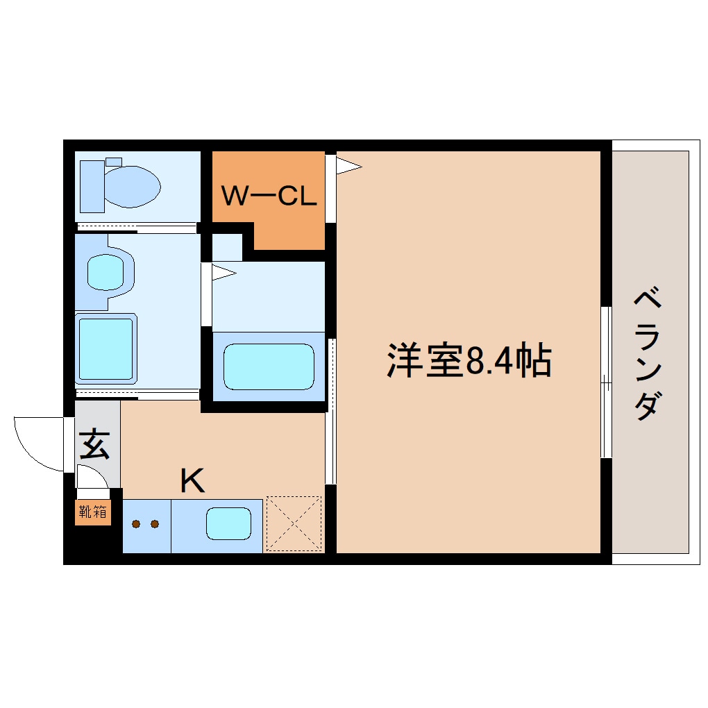 静岡駅 バス20分  静大片山下車：停歩2分 1階の物件間取画像