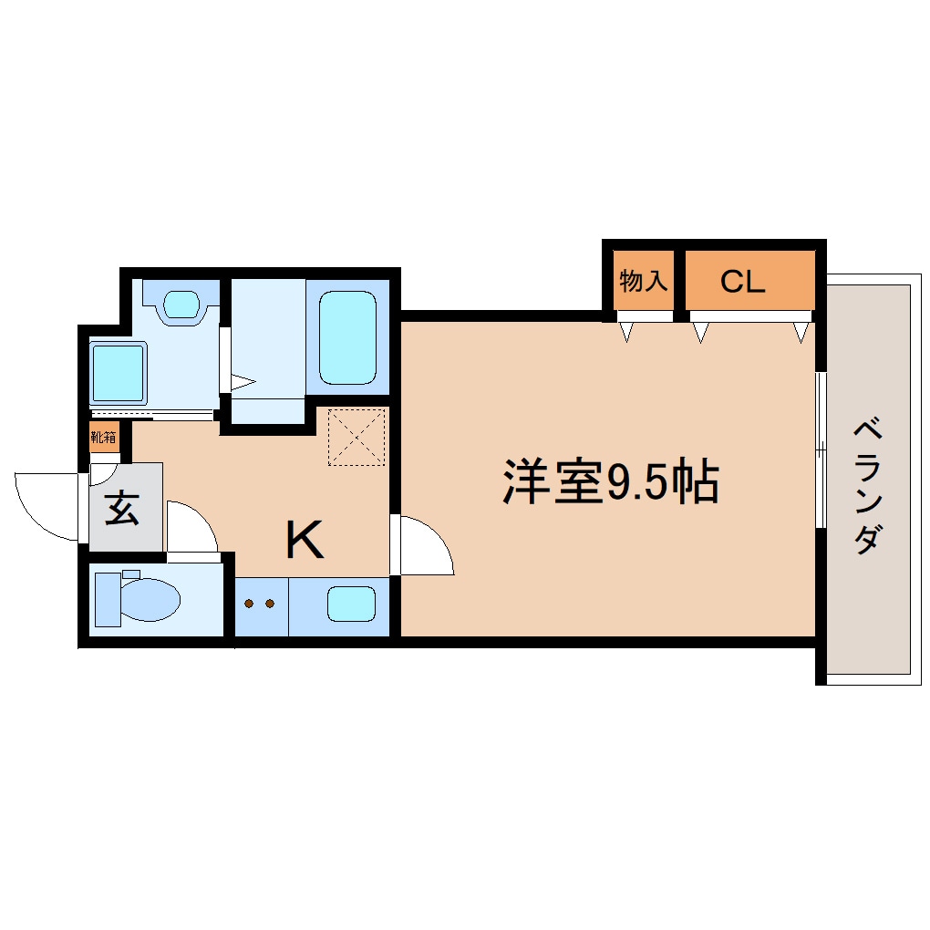 静岡駅 バス20分  静大片山下車：停歩2分 3階の物件間取画像