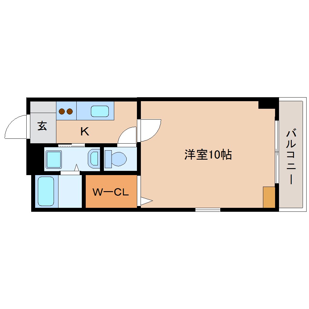 長沼駅 徒歩17分 2階の物件間取画像