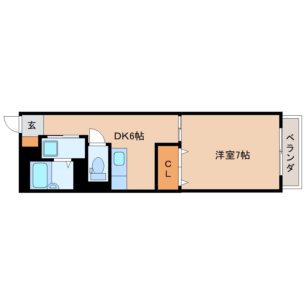 静岡駅 徒歩20分 1階の物件間取画像