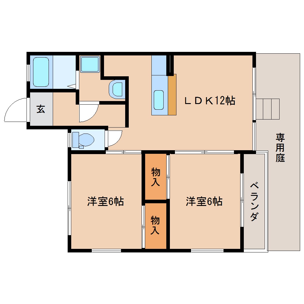 静岡駅 バス17分  柳新田北下車：停歩2分 1階の物件間取画像