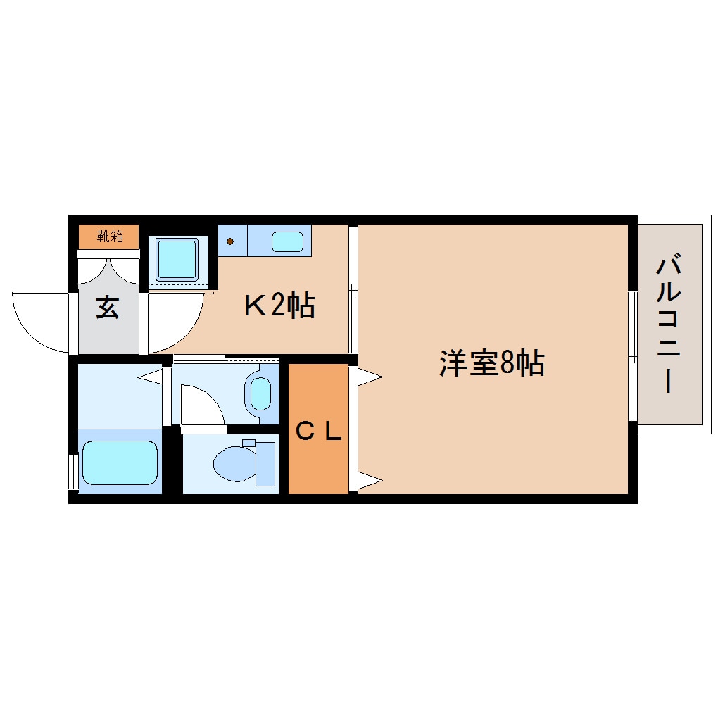 静岡駅 バス21分  池ヶ谷下車：停歩2分 1階の物件間取画像