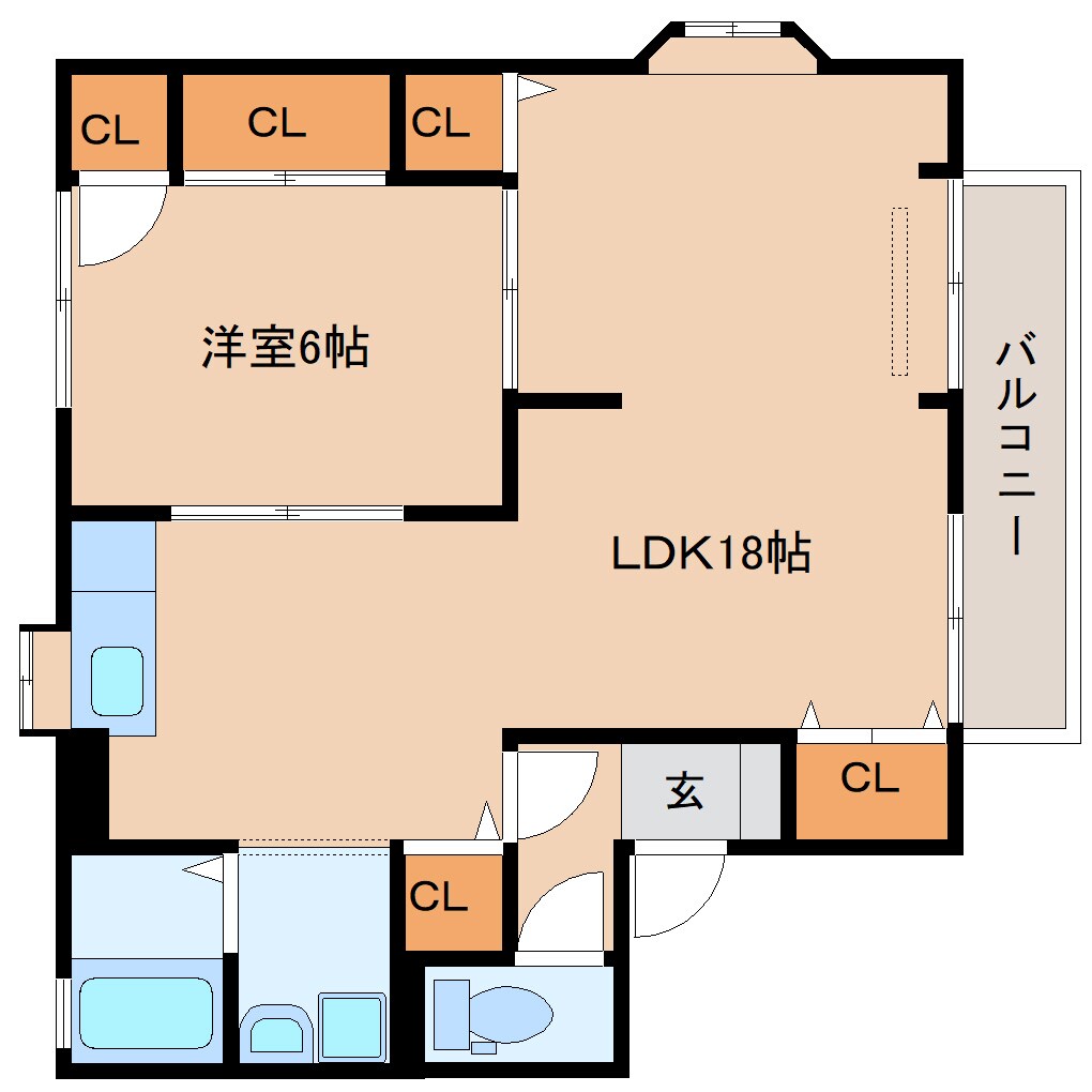 静岡駅 バス23分  池ヶ谷下車：停歩3分 2階の物件間取画像