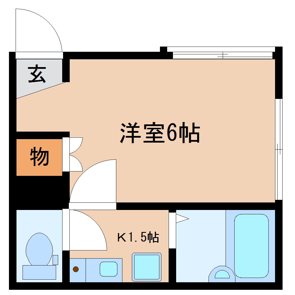 新静岡駅 徒歩15分 2階の物件間取画像