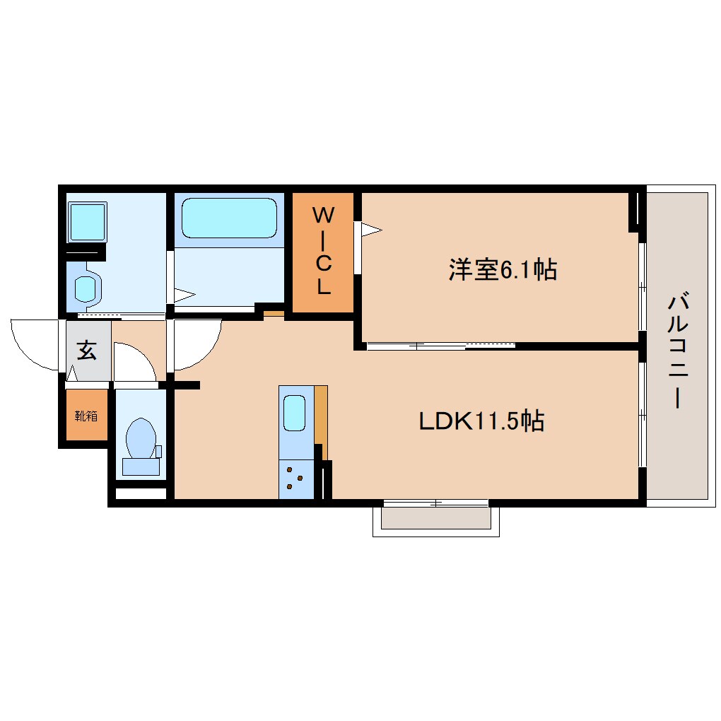 静岡駅 バス22分  千代田七丁目東部体育館入口下車：停歩5分 2階の物件間取画像