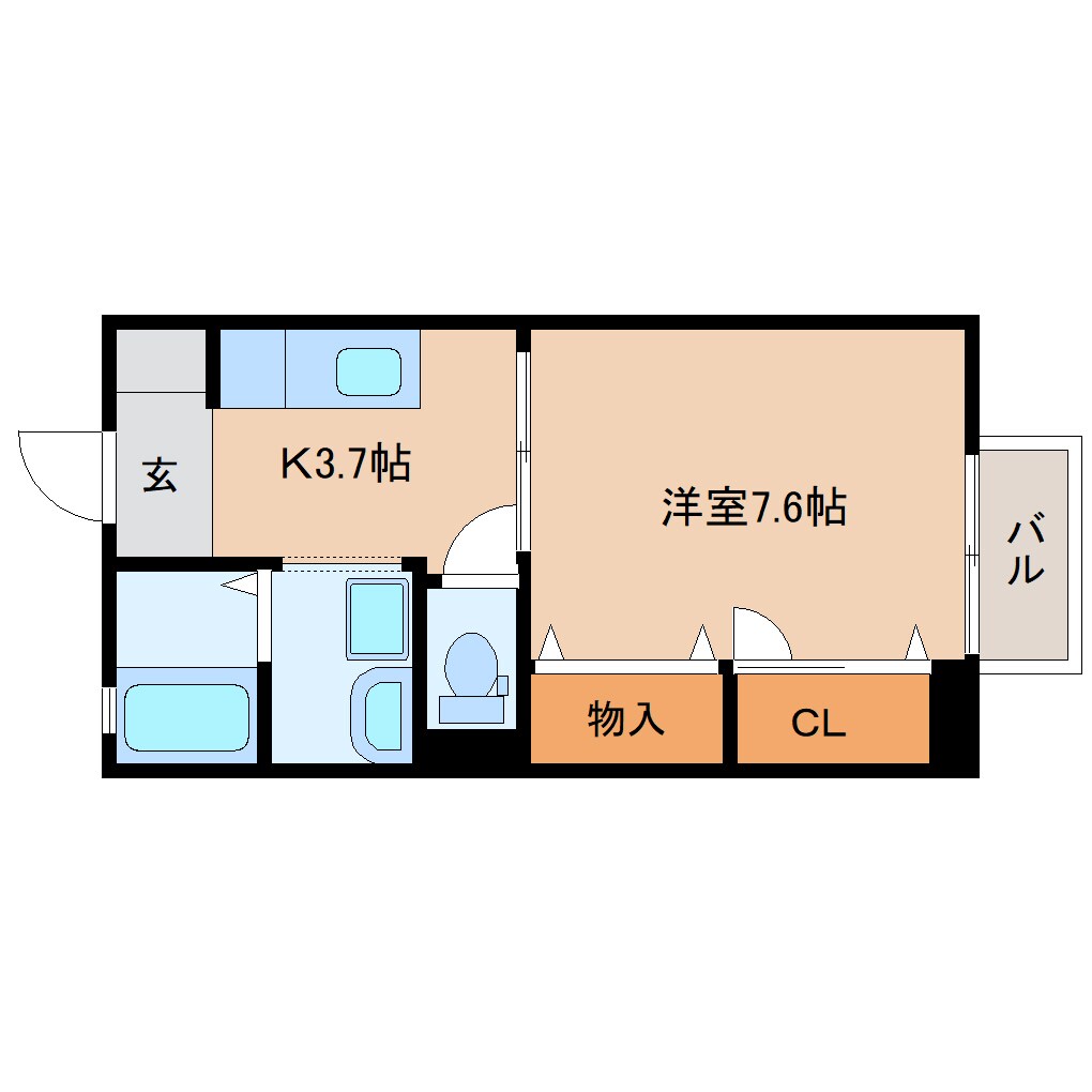 静岡駅 バス18分  安東二丁目北下車：停歩4分 1階の物件間取画像