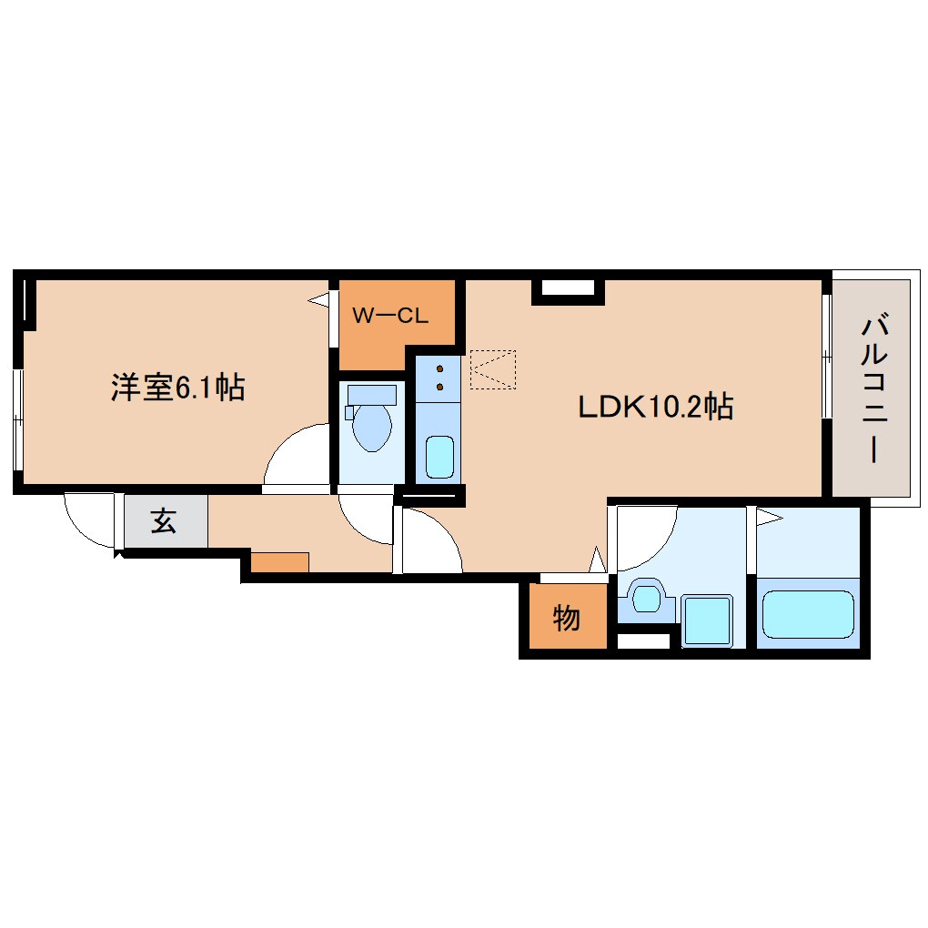静岡駅 バス20分  籠上北秀英予備校前下車：停歩5分 1階の物件間取画像