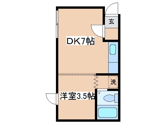 物件間取画像