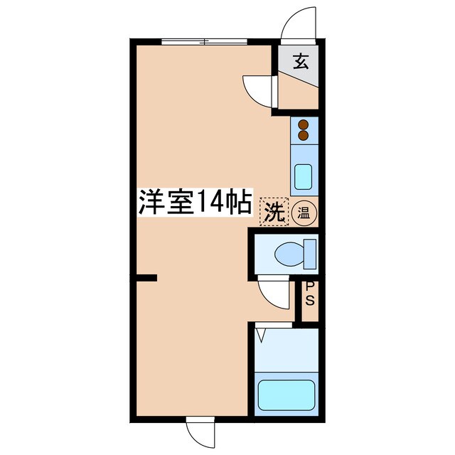 パークサイド健の物件間取画像