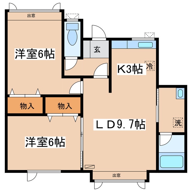 Casa Millioneの物件間取画像