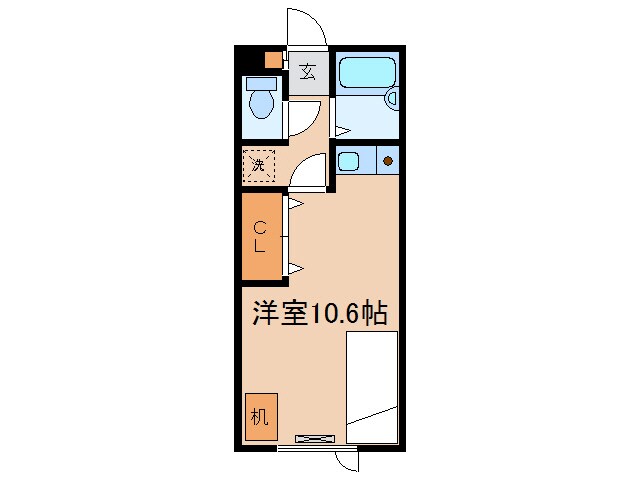 大栄緑ヶ岡ハイツ２の物件間取画像