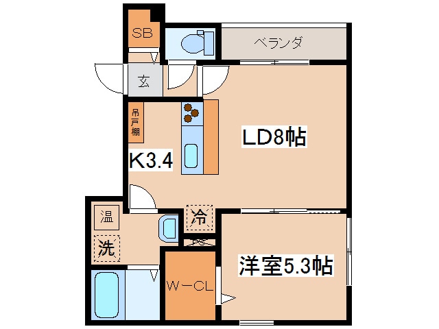 アラバスタの物件間取画像