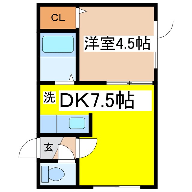 アーバンエスパルスの物件間取画像