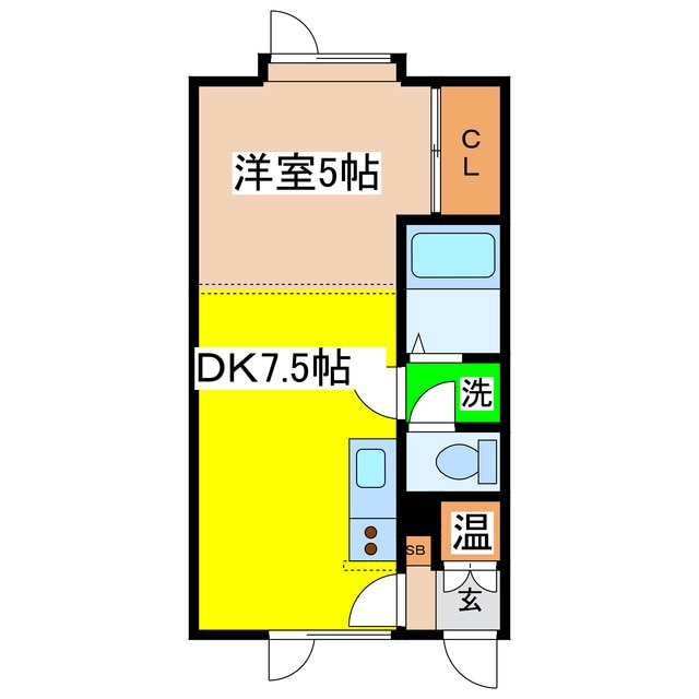 メゾンシャリテの物件間取画像