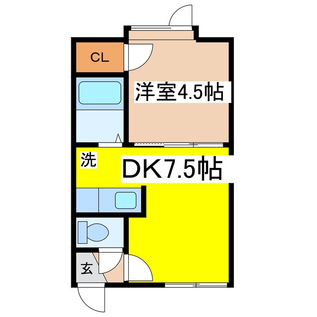 ８トレジャーの物件間取画像