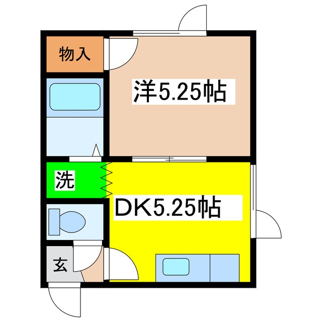 ファーストハイツの物件間取画像