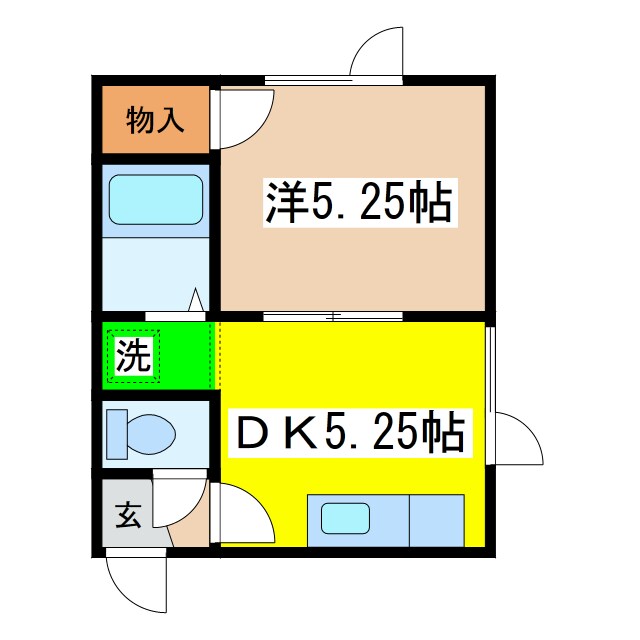 ファーストハイツの物件間取画像