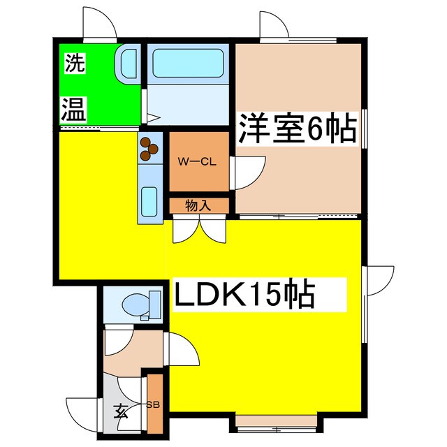 昭和ビレッジ２番館の物件間取画像