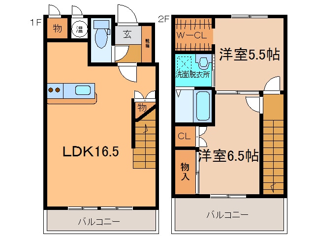 ヴィラエクセルシオールの物件間取画像