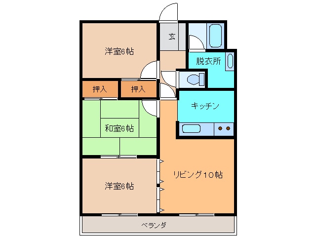 まるせんﾊｲﾑ第2の物件間取画像