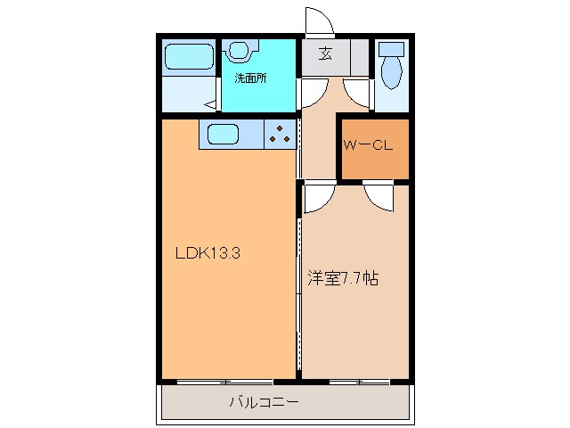 ｻﾙｲｵﾋﾞﾋﾛの物件間取画像