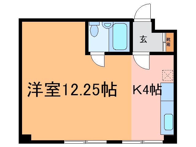 ｺｰﾎﾟｽｶｲﾊｲの物件間取画像