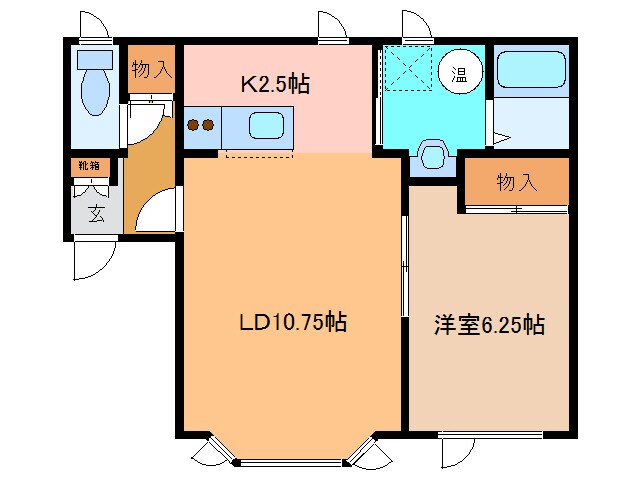 ｸﾞﾗｼｱ613の物件間取画像