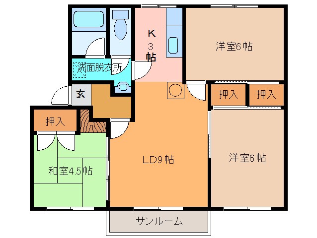 ｷｬﾋﾟﾀﾙ5の物件間取画像