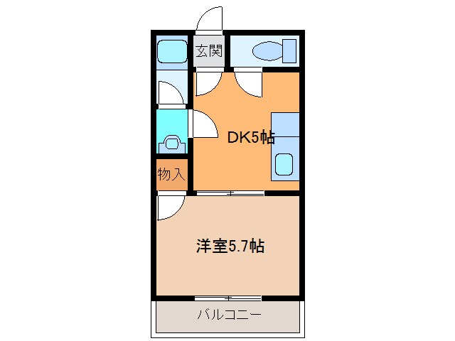 ﾛｰﾃﾞﾊｲﾑの物件間取画像