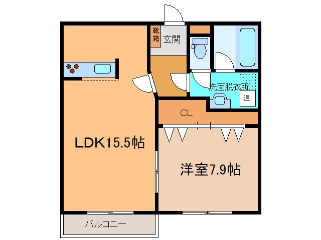 みずほ町ﾊｲﾂの物件間取画像