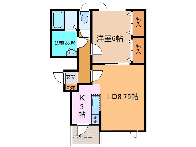 PLUS ONEの物件間取画像