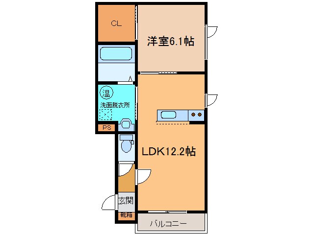 ｸﾞﾗｼｱｽ帯広RT（西棟）の物件間取画像