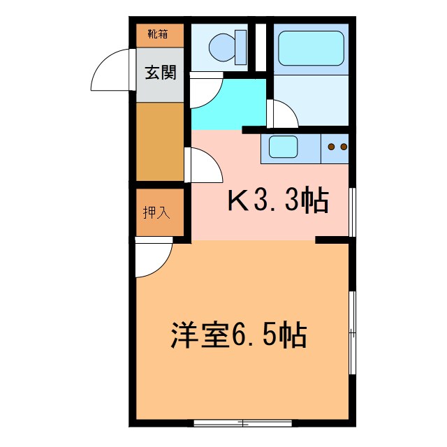 シャトーリラの物件間取画像