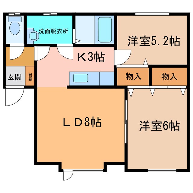 プルミエール318の物件間取画像