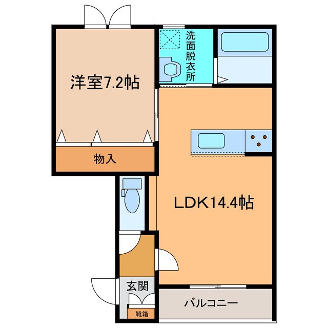 Oneselfの物件間取画像