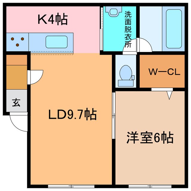 Alegriaの物件間取画像